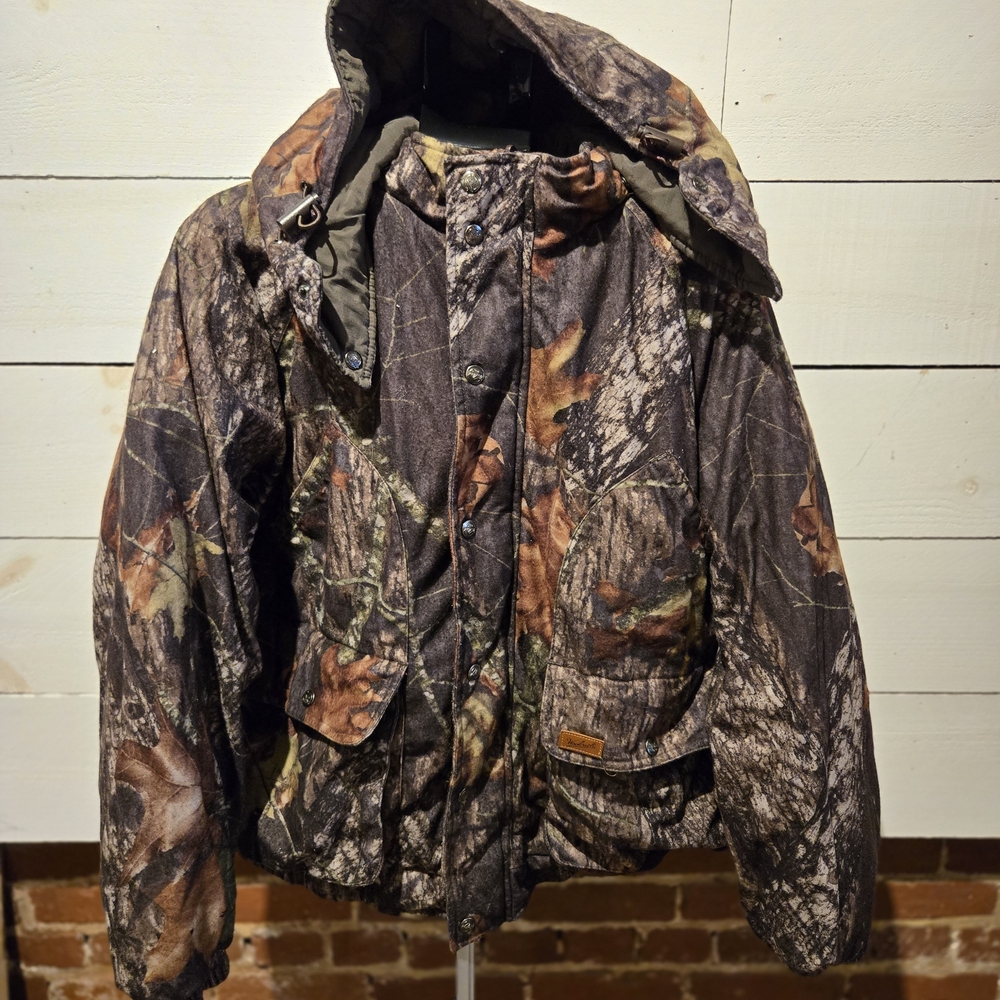 Vintage Woolrich Reversible Jacket – Mossy Oak Camo / Solid